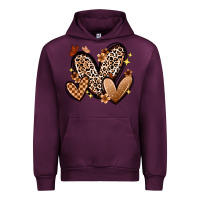 Mauve Wine melanin hearts Urban Hoodie - Zillion Design Studio