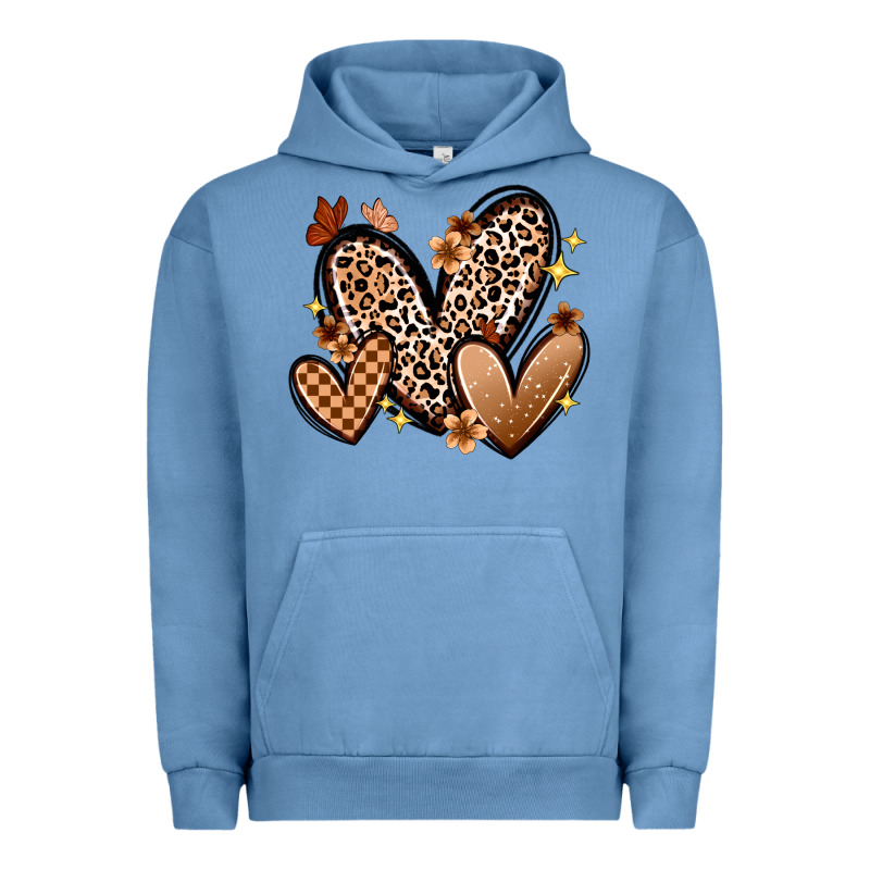 Melanin Hearts Urban Hoodie by Zillion Design Studio | Teevron