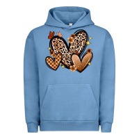 Pigment Pebble Blue melanin hearts Urban Hoodie - Zillion Design Studio