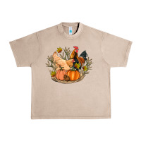 French Oak fall coop animals pumpkin Urban Heavy Tee - Artiststas