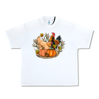 White fall coop animals pumpkin Urban Heavy Tee - Artiststas