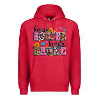 Cardinal kinda boujee kinda broke Premium Hoodie - Zillion Design Studio