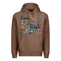 Chestnut kinda boujee kinda broke Premium Hoodie - Zillion Design Studio