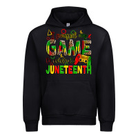 Black i paused my game to celebrate juneteenth Urban Hoodie - Zillion Design Studio