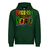 Forest Green free ish since 1865 Urban Hoodie - Zillion Design Studio