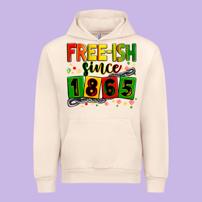Free Ish Since 1865 Urban Hoodie Designed By Zillion Design Studio