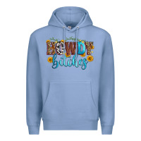 Colony Blue howdy bitches Premium Hoodie - Zillion Design Studio