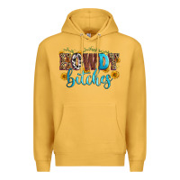 Mustard howdy bitches Premium Hoodie - Zillion Design Studio