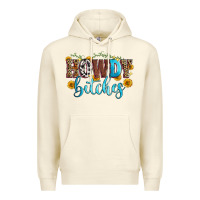 Sandshell howdy bitches Premium Hoodie - Zillion Design Studio