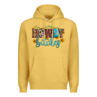 Antique Gold howdy bitches Premium Hoodie - Zillion Design Studio