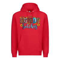 Red howdy bitches Premium Hoodie - Zillion Design Studio