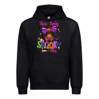 Black Thick Thighs Spooky Vibes Urban Hoodie - texasbilliewilder