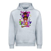 Heather Grey Thick Thighs Spooky Vibes Urban Hoodie - texasbilliewilder