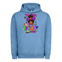 Pigment Pebble Blue Thick Thighs Spooky Vibes Urban Hoodie - texasbilliewilder