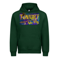 Forest Green Tonight We Fly Urban Hoodie - texasbilliewilder