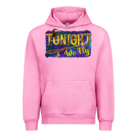 Fuchsia Pink Tonight We Fly Urban Hoodie - texasbilliewilder