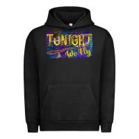 Pigment Black Tonight We Fly Urban Hoodie - texasbilliewilder