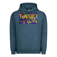 Pigment Midnight Navy Tonight We Fly Urban Hoodie - texasbilliewilder