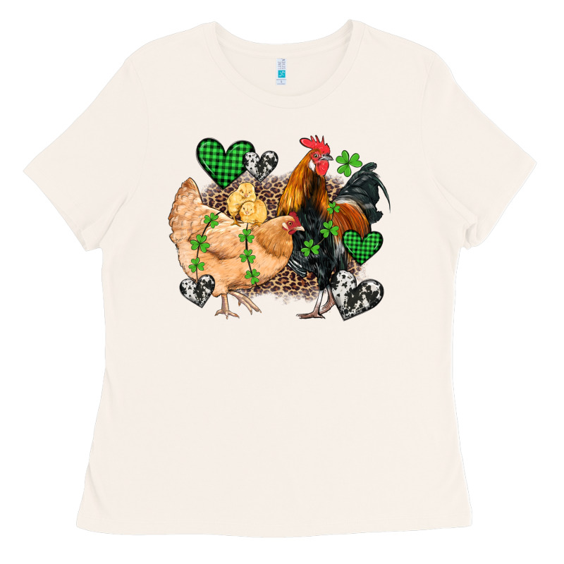 St Patricks Day Coop Animals Ladies Tee by Artiststas | Teevron