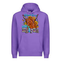 Purple don't be a salty heifer Premium Hoodie - Zillion Design Studio