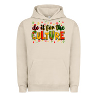 Pigment French Oak do it for the culture Urban Hoodie - Zillion Design Studio