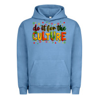 Pigment Pebble Blue do it for the culture Urban Hoodie - Zillion Design Studio