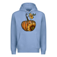 Colony Blue pumpkin with sunflower Premium Hoodie - RanaPortraitStore