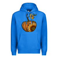 True Royal pumpkin with sunflower Premium Hoodie - RanaPortraitStore