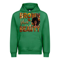 Emerald brown skin beauty Urban Hoodie - Zillion Design Studio