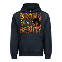 Navy brown skin beauty Urban Hoodie - Zillion Design Studio