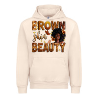 Sandshell brown skin beauty Urban Hoodie - Zillion Design Studio