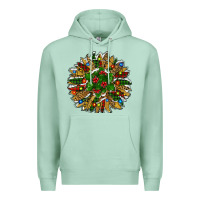 Seafoam new year sunflower Premium Hoodie - RanaPortraitStore