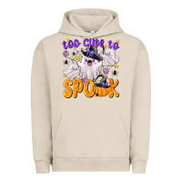 Pigment French Oak Too Cute To Spook Urban Hoodie - texasbilliewilder