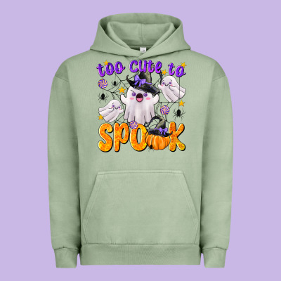 Too Cute To Spook Urban Hoodie Designed By Texasbilliewilder