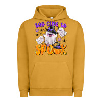 Pigment Peanut Butter Too Cute To Spook Urban Hoodie - texasbilliewilder