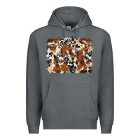 Rock cowhide background Premium Hoodie - Zillion Design Studio