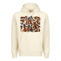 Sandshell cowhide background Premium Hoodie - Zillion Design Studio