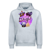 Heather Grey There Is Magic In Us All Urban Hoodie - texasbilliewilder