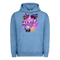 Pigment Pebble Blue There Is Magic In Us All Urban Hoodie - texasbilliewilder