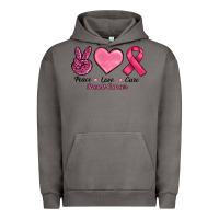 Pigment Tornado breast cancer peace love cure Urban Hoodie - RanaPortraitStore