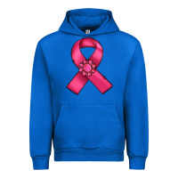 Cobalt breast cancer awareness ribbon Urban Hoodie - RanaPortraitStore