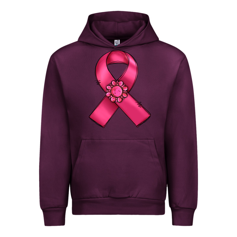 Breast Cancer Awareness Ribbon Urban Hoodie by RanaPortraitStore | Teevron