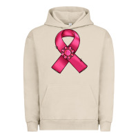 Pigment French Oak breast cancer awareness ribbon Urban Hoodie - RanaPortraitStore