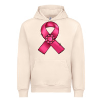 Sandshell breast cancer awareness ribbon Urban Hoodie - RanaPortraitStore