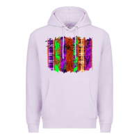 Lilac Halloween Brushstrokes Premium Hoodie - texasbilliewilder