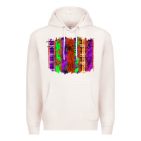 Pale Pink Halloween Brushstrokes Premium Hoodie - texasbilliewilder