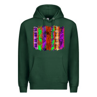 Sports Green Halloween Brushstrokes Premium Hoodie - texasbilliewilder