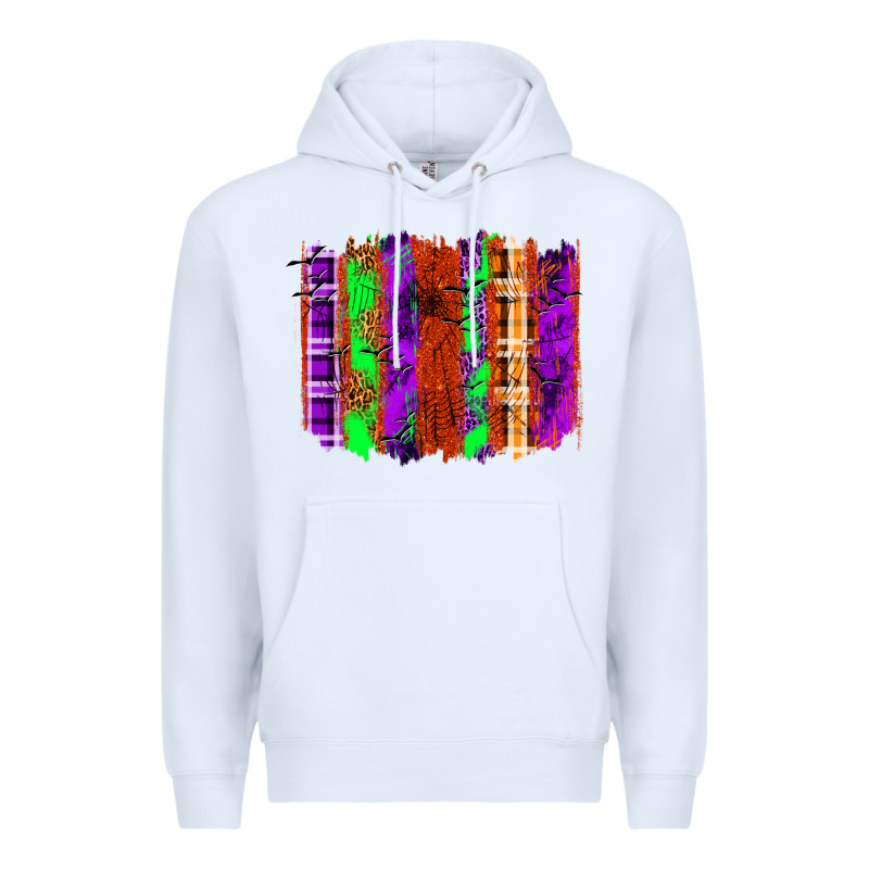 Halloween Brushstrokes Premium Hoodie by texasbilliewilder | Teevron