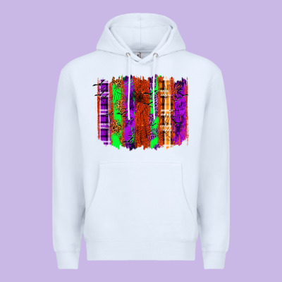 Halloween Brushstrokes Premium Hoodie Designed By Texasbilliewilder