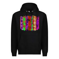 Black Halloween Brushstrokes Premium Hoodie - texasbilliewilder
